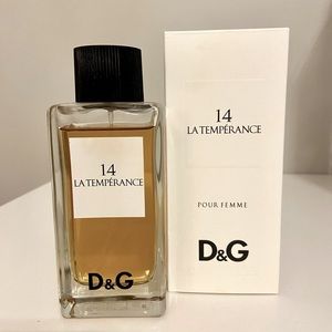 Dolce & Gabbana 14 La Temperence Pour Femme